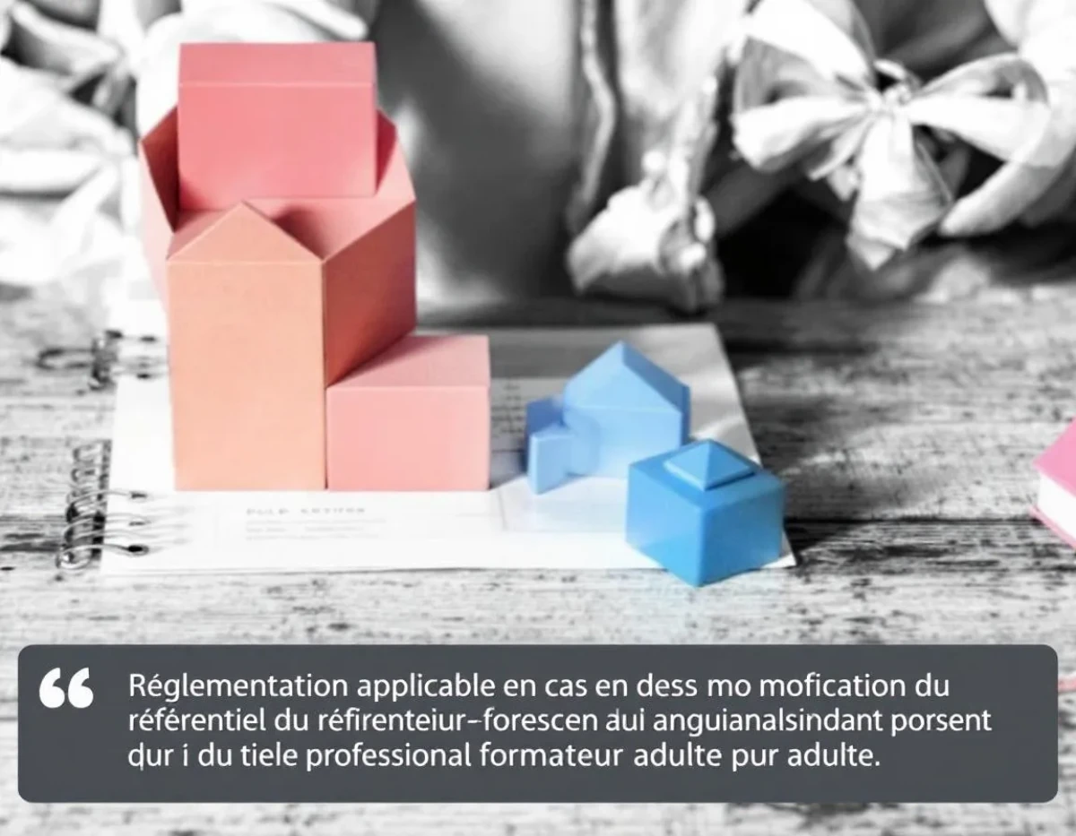 Réglementation applicable en cas de modification du référentiel du titre professionnel formateur pour adulte